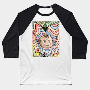 Cutie Patootie Hand Drawn Kew pie Baseball T-Shirt